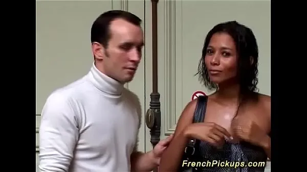Vis black french babe picked up for anal sex beste filmer