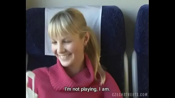 Tunjukkan Czech streets Blonde girl in train Filem terbaik