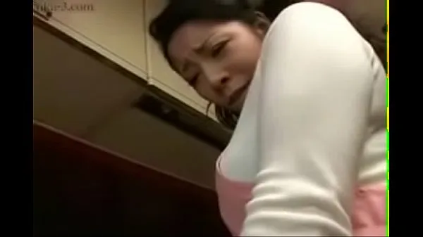 Show Japanese Wife and Young Boy in Kitchen Fun best Movies