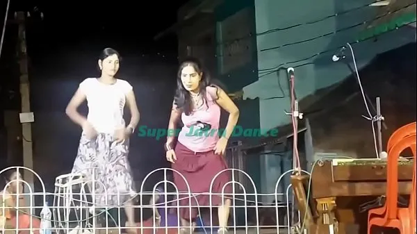 Show See what kind of dance is done on the stage at night !! Super Jatra recording dance !! Bangla Village ja best Movies