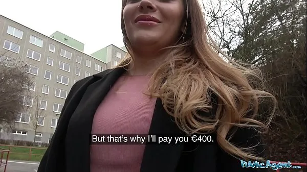 Tunjukkan Public Agent Russian shaven pussy fucked for cash Filem terbaik