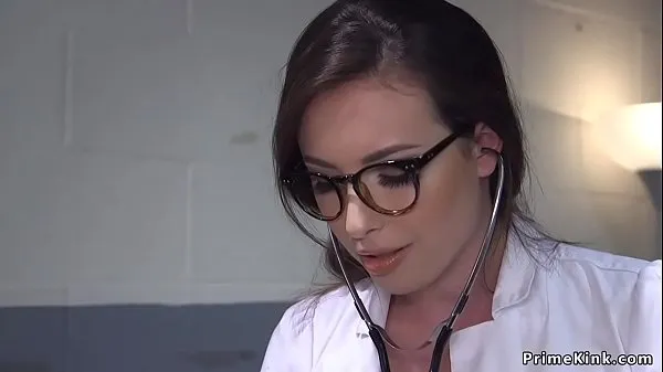 Show Bad cop straps doctor and fucks her best Movies