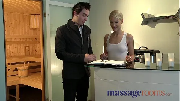 Tunjukkan Massage Rooms Uma rims guy before squirting and pleasuring another Filem terbaik