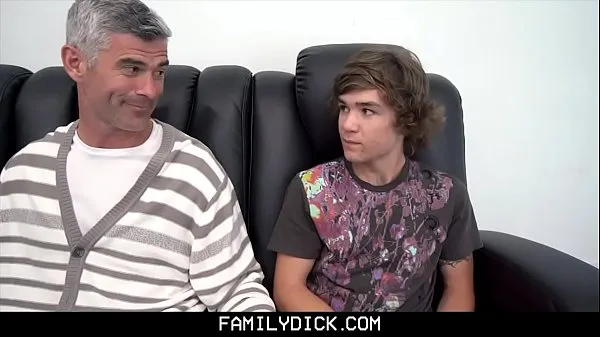 Show FamilyDick - StepDad Walks In on Guy With The Boy Next Door And Fucks Them Both best Movies