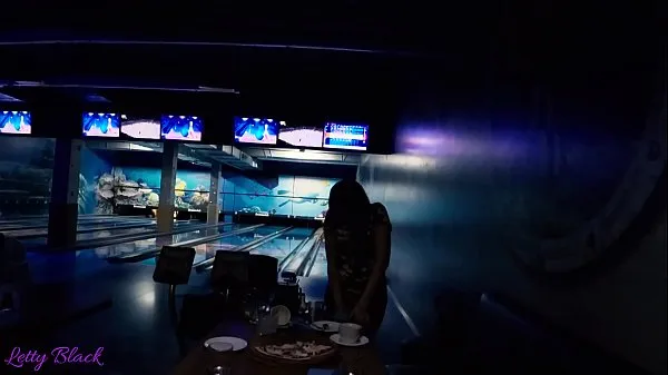 Show Public Remote Vibrator In Bowling Together With Friends - Letty Black best Movies