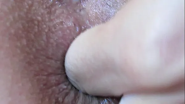 Extreme close up anal play and fingering asshole 최고의 영화 표시