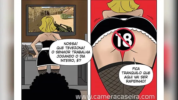 Vis Comic Book Porn (Porn Comic) - A Cleaner's Beak - Sluts in the Favela - Home Camera beste filmer