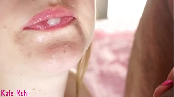 Show Sucking dick close-up, cum on tongue best Movies
