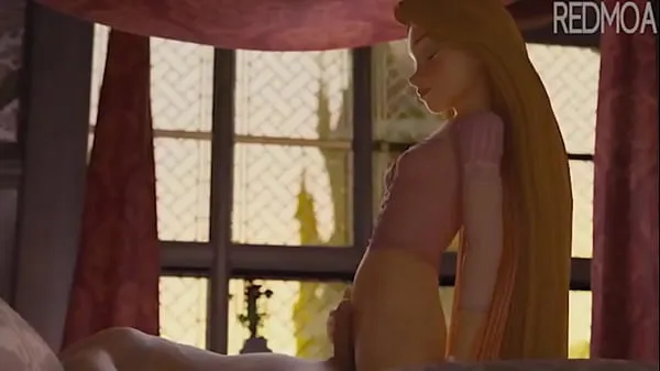 Εμφάνιση Rapunzel Inocene Giving A Little Bit In Portuguese (LankaSis καλύτερων ταινιών