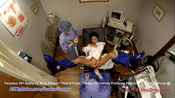 Sandra Chappelle's Gyno Exam By Doctor Tampa & Nurse Lilith Rose Caught On Spy Cam @ - Tampa University Physical 최고의 영화 표시