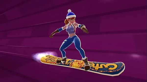 Sexy thick booty skateboarder snowboader videogame previewसर्वोत्तम फिल्में दिखाएँ