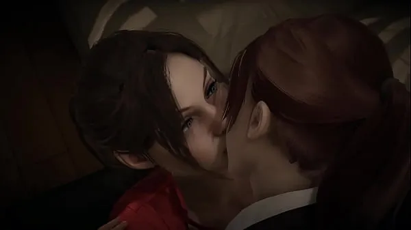 Show Resident Evil Double Futa - Claire Redfield (Remake) and Claire (Revelations 2) Sex Crossover best Movies