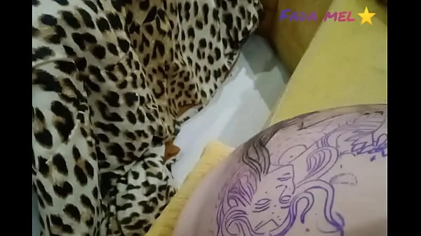 Show I did the tattoo without panties just to show the pussy and ass for the tattoo artist best Movies