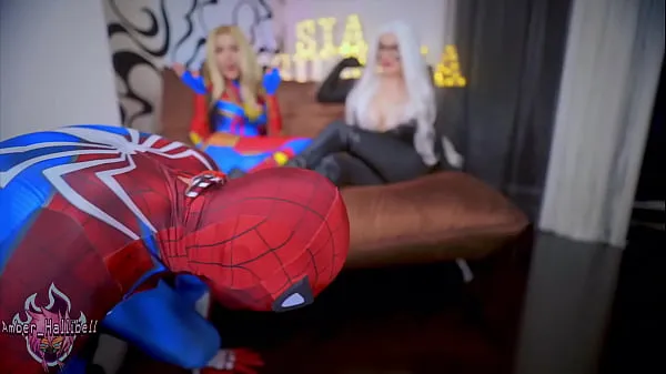 Show Spidey Shoots All His Web On Huge Tits best Movies