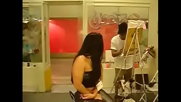 Show Monica Santhiago Porn Actress being Painted by the Painter The payment method will be in the painted one best Movies