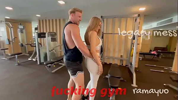 Show LM:Fucking Exercises in gym with Sara. P1 best Movies