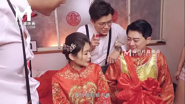 Tunjukkan ModelMedia Asia-Lewd Wedding Scene-Liang Yun Fei-MD-0232-Best Original Asia Porn Video Filem terbaik