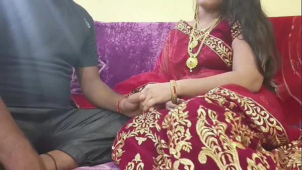 Show The sister-in-law, wearing a cool Ghagra choli, on the day of her honeymoon, before her husband, rubbed her pussy well with her brother-in-law best Movies
