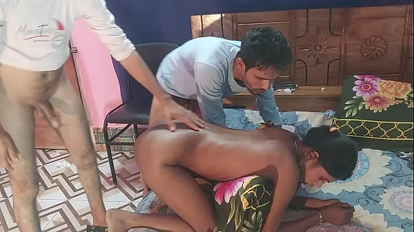 Show First time sex desi girlfriend Threesome Bengali Fucks Two Guys and one girl , Hanif pk and Sumona and Manik best Movies
