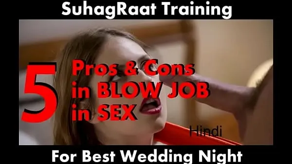Show Indian New Bride do sexy penis sucking and licking sex on Suhagraat (Hindi 365 Kamasutra Wedding Night Training best Movies