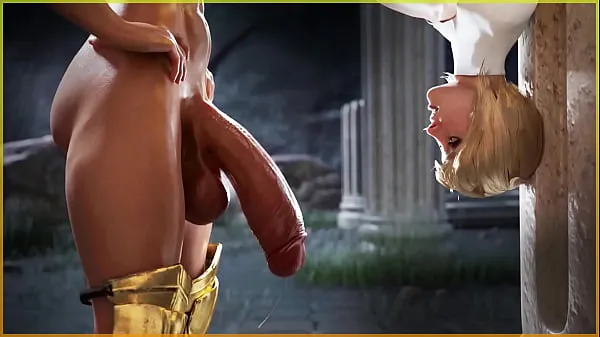 Vis 3D Animated Futa porn where shemale Milf fucks horny girl in pussy, mouth and ass, sexy futanari VBDNA7L beste filmer