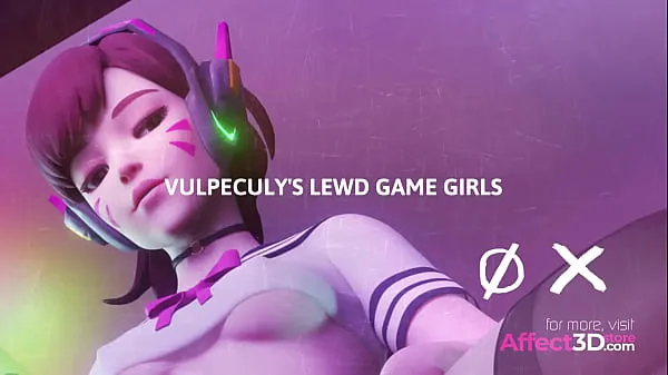 Show Vulpeculy's Lewd Game Girls - 3D Animation Bundle best Movies