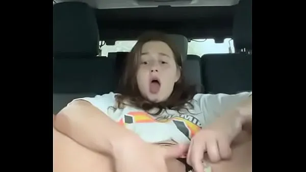 Show Crazy chubby masturbates in the car (AlanaRose8 best Movies