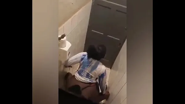 Show It hit the net, Hot African girl fucking in the bathroom of a fucking hot bar best Movies