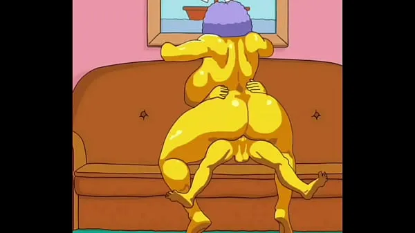 Selma Bouvier from The Simpsons gets her fat ass fucked by a massive cock 최고의 영화 표시