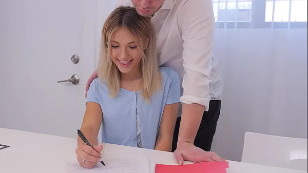 Show My College Tutor Just Fucked My Tight Pussy During Our Study Session best Movies