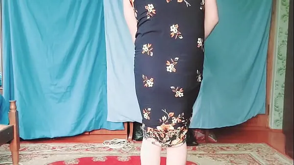 Hot Big Booty Blonde Gay in Milf Dress Youtuber CrossdresserKitty 최고의 영화 표시