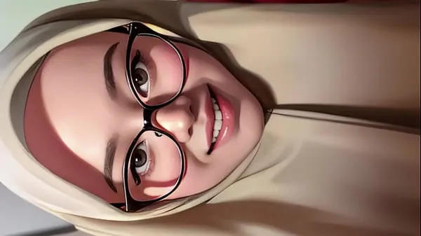 Vis hijab girl shows off her toked beste filmer