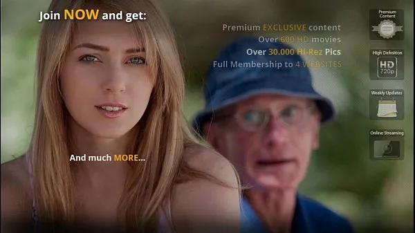 Tunjukkan Sexy blonde girl satisfy her rich grandpa lover Filem terbaik